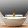 REA - Umywalka ceramiczna nablatowa SOFIA Gold Edge